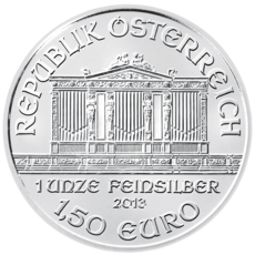 1 oz Ag Wiener Philharmoniker 1,50 EUR