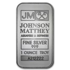 1 oz Ag Johnson Matthey