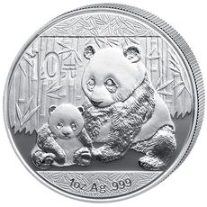 1 oz Ag Panda 2012